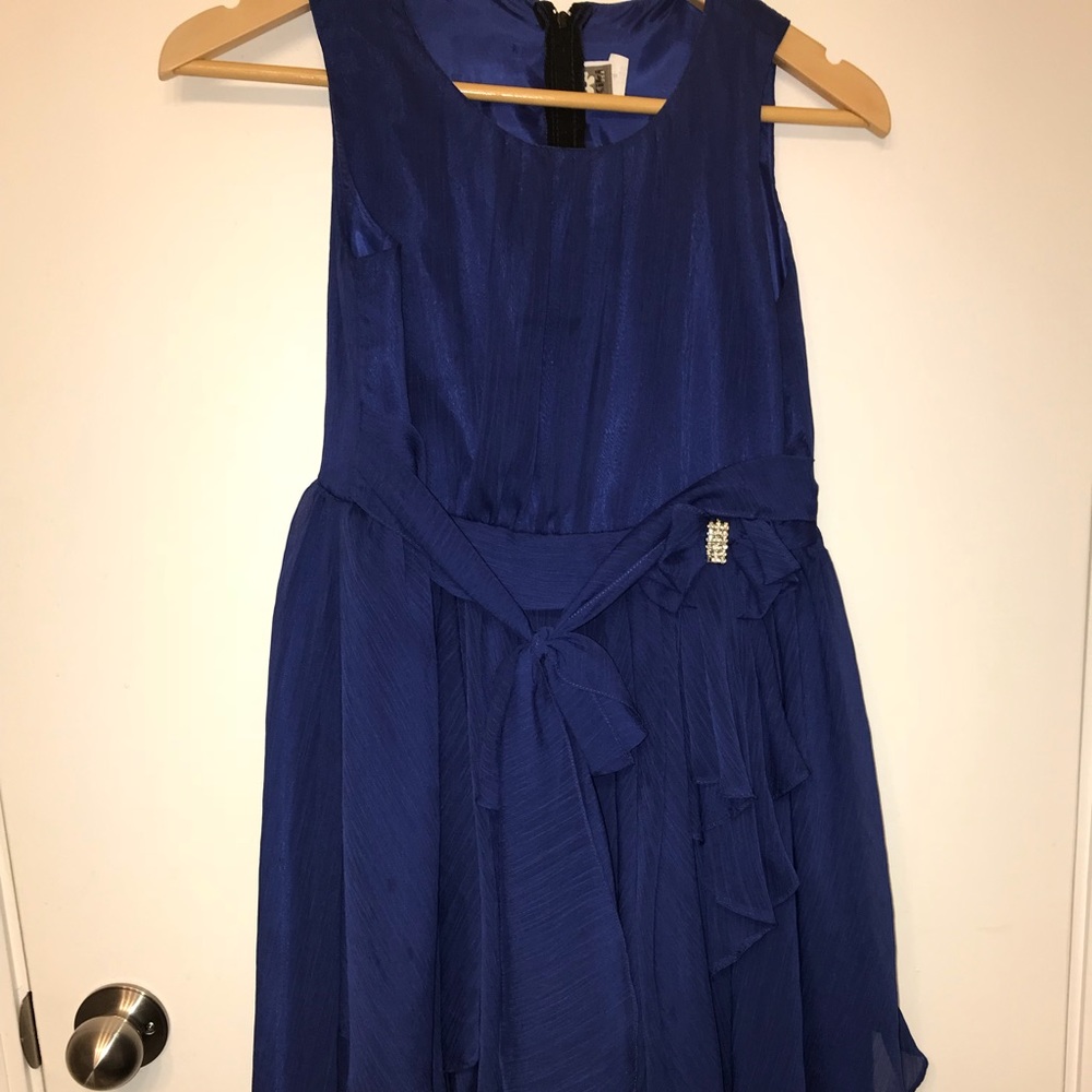 Royal blue dress